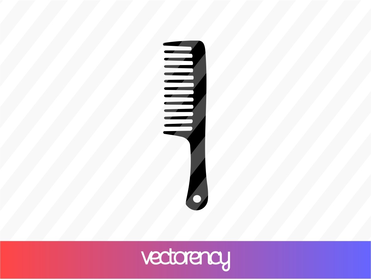 Hair Comb SVG Vector Vectorency