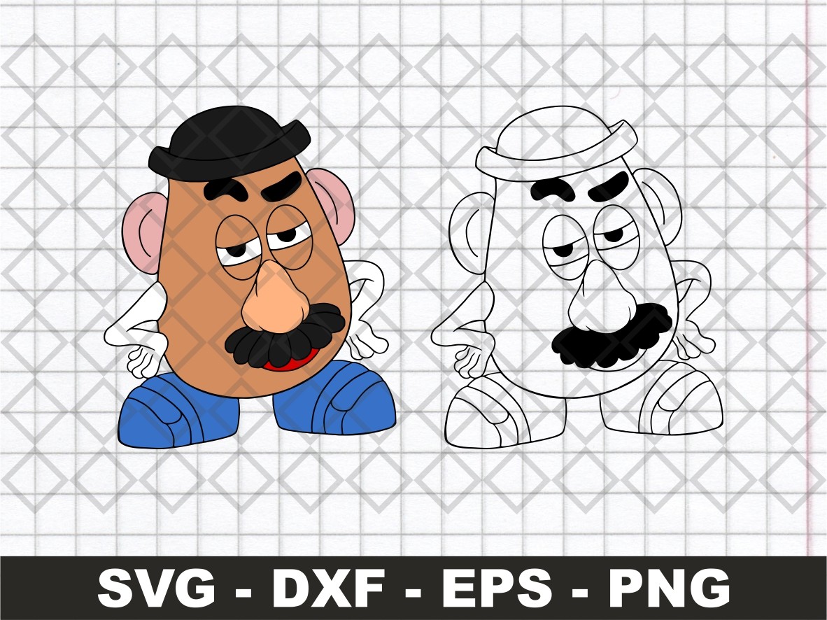 Mr. Potato Head SVG | Vectorency