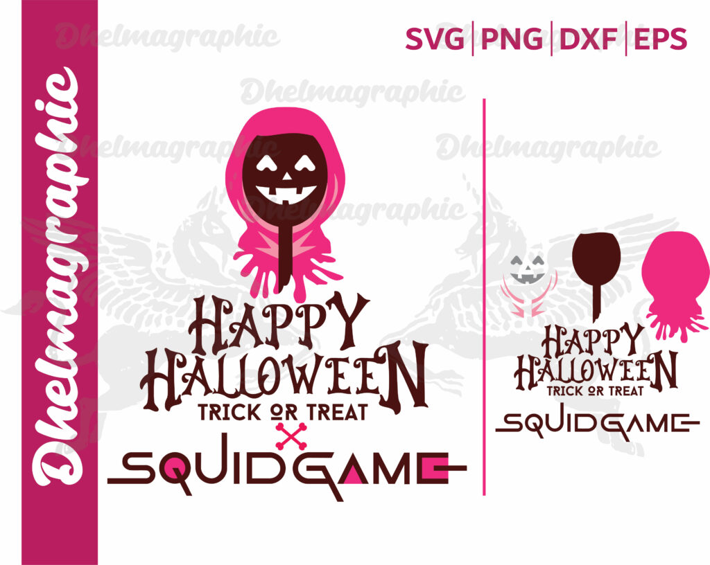 HAPPY HALLOWEEN SQUID GAME | Vectorency
