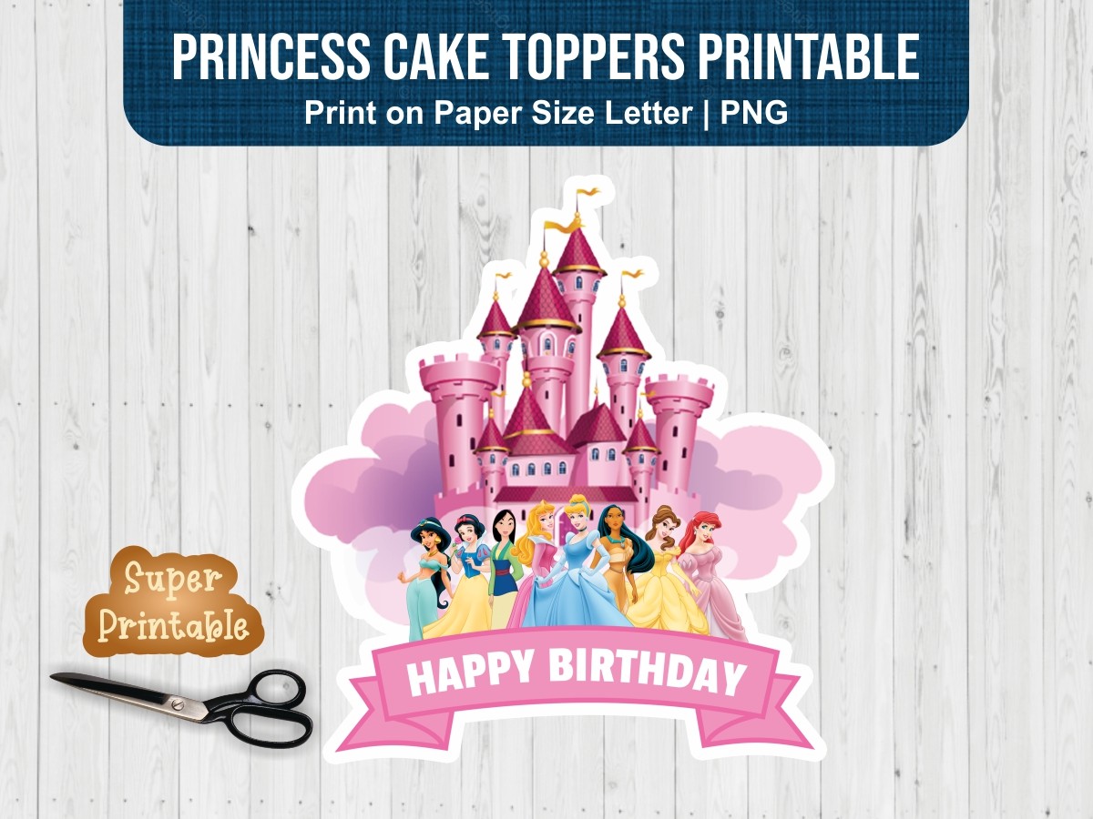 Disney Castle Cake Topper Printable Ubicaciondepersonas cdmx gob mx