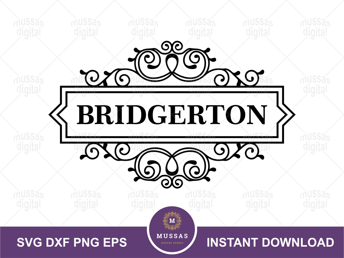 Bridgerton SVG Cricut | Vectorency