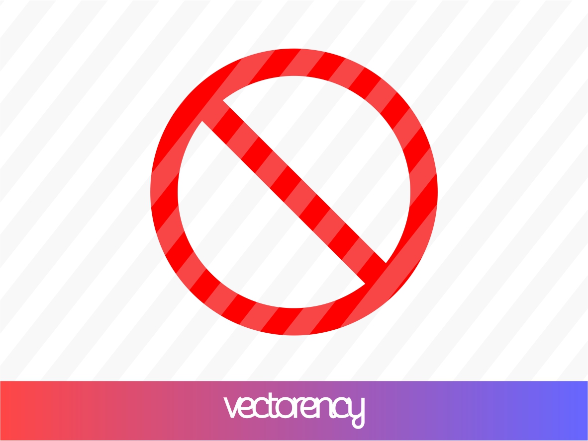No Sign SVG Free Download Vectorency no-sign-svg-free-download-vectorency