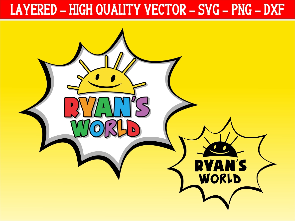 ryan's world custom logo