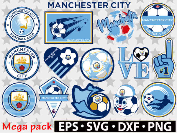 Manchester City Svg Manchester City Svg Files For Silhouette Manchester City Files For Cricut Manchester City Football Club Svg Soccer Svg Dxf Eps Png Instant Download Vectorency