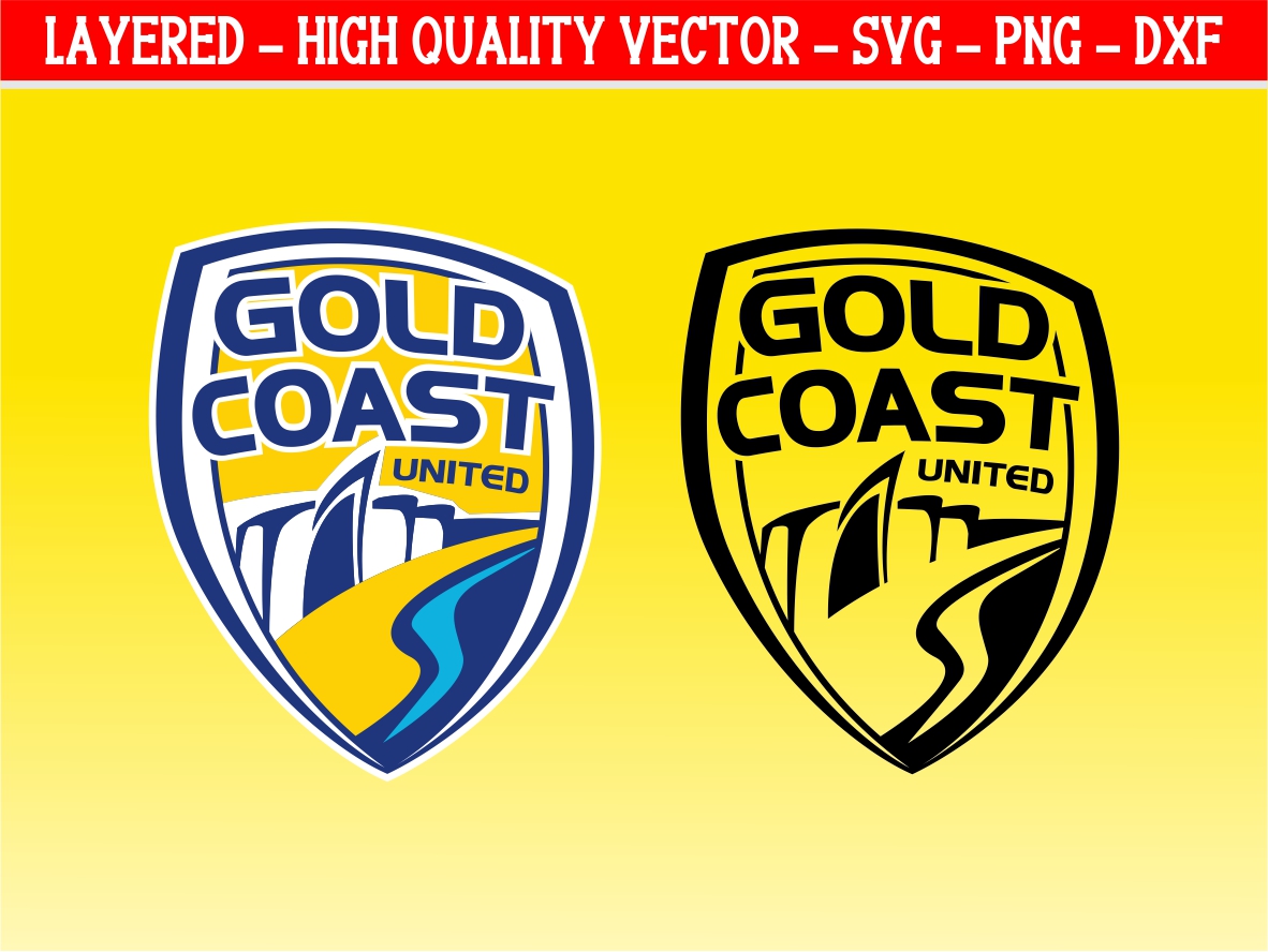 Gold Coast United SVG Vectorency