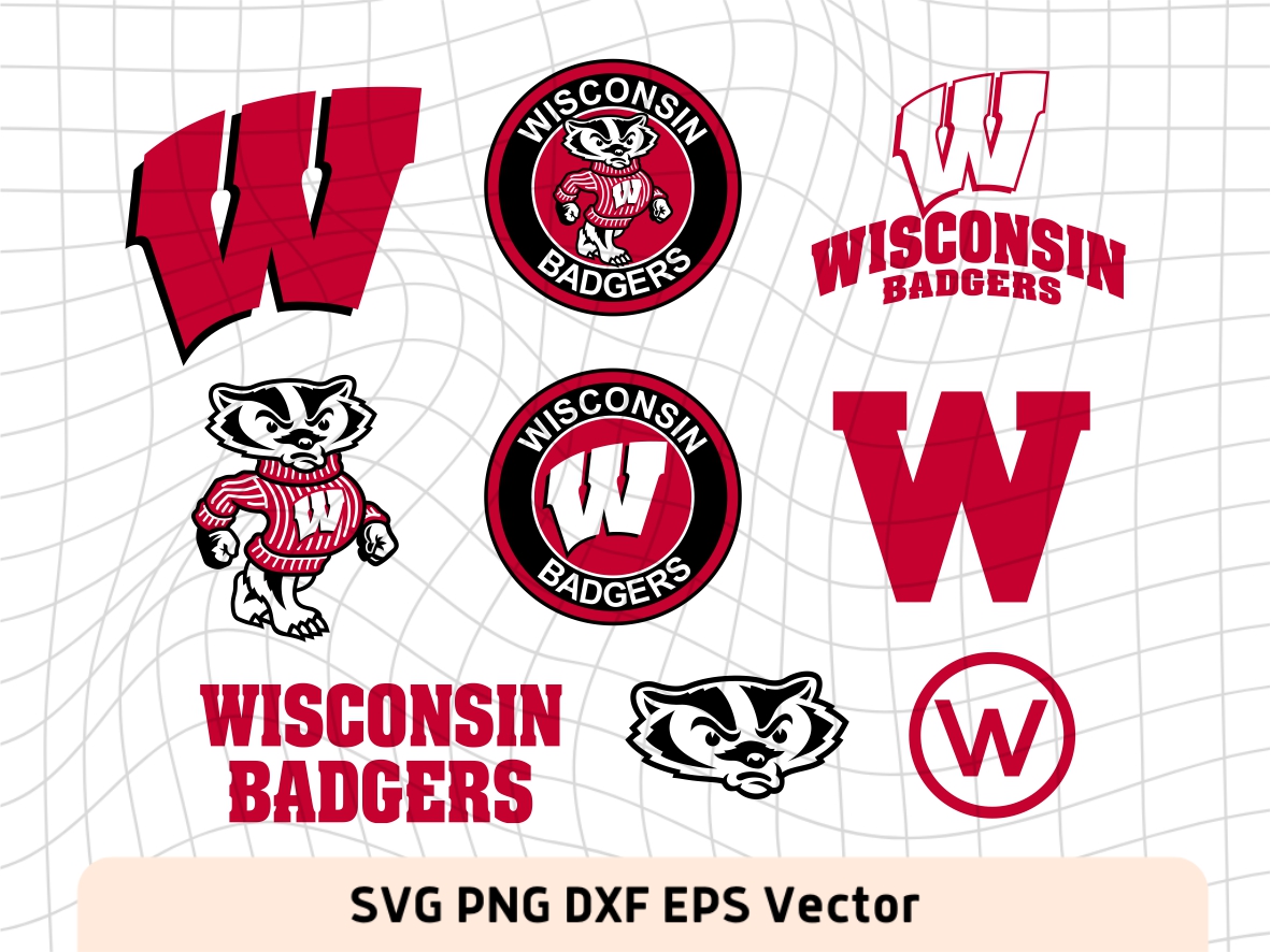 Edwin Group of Companies Wisconsin Badgers SVG Vectorency