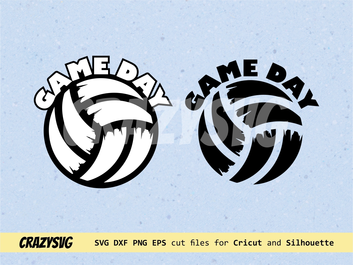 Game Day Volleyball SVG Vectorency