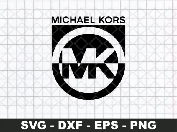 MK Michael Kors SVG Cricut Silhouette Cameo file | Vectorency