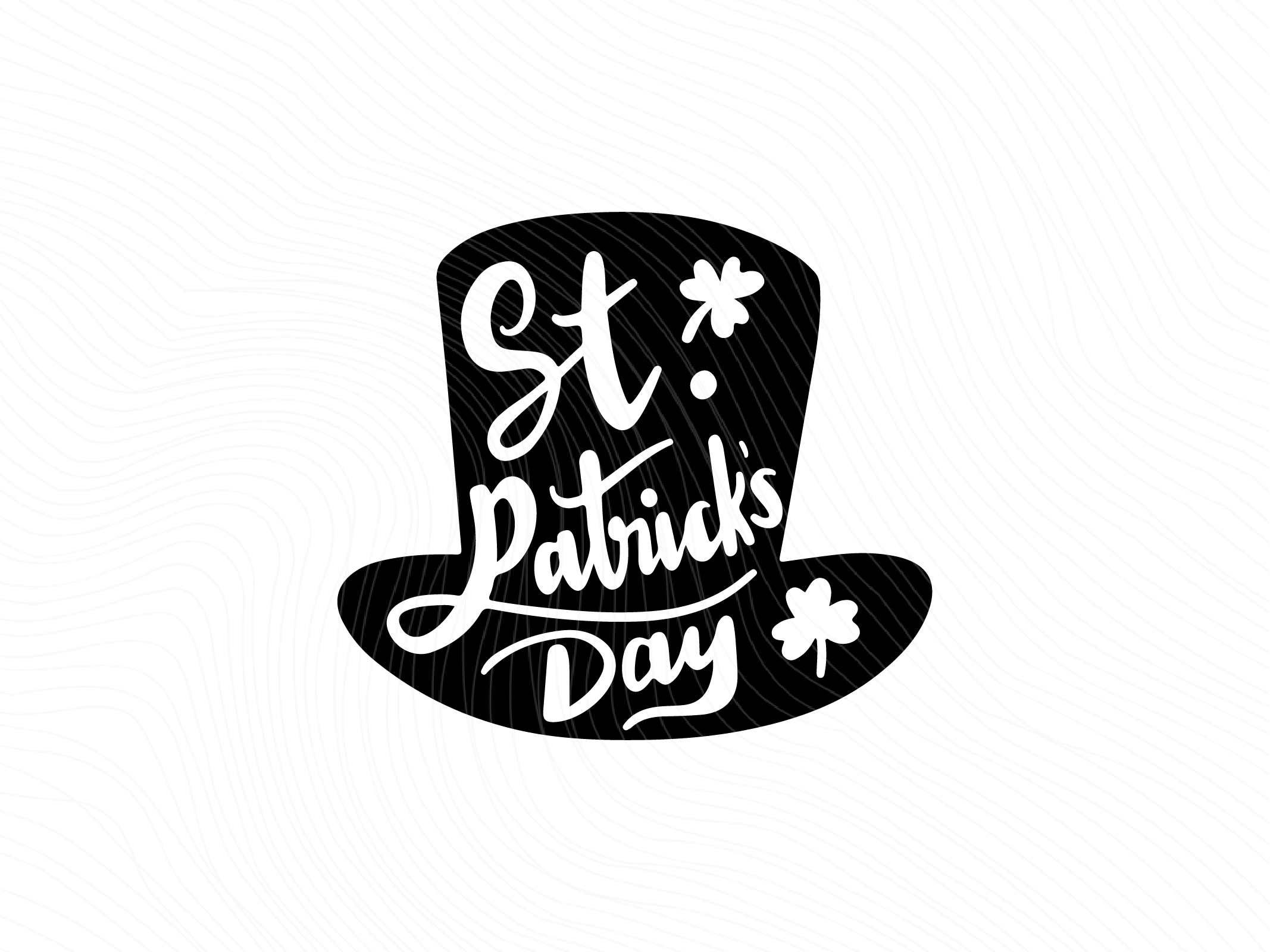 St Patrick s Day Hat SVG Four Leaf Clover Vectorency st-patrick-s-day-hat-svg-four-leaf-clover-vectorency