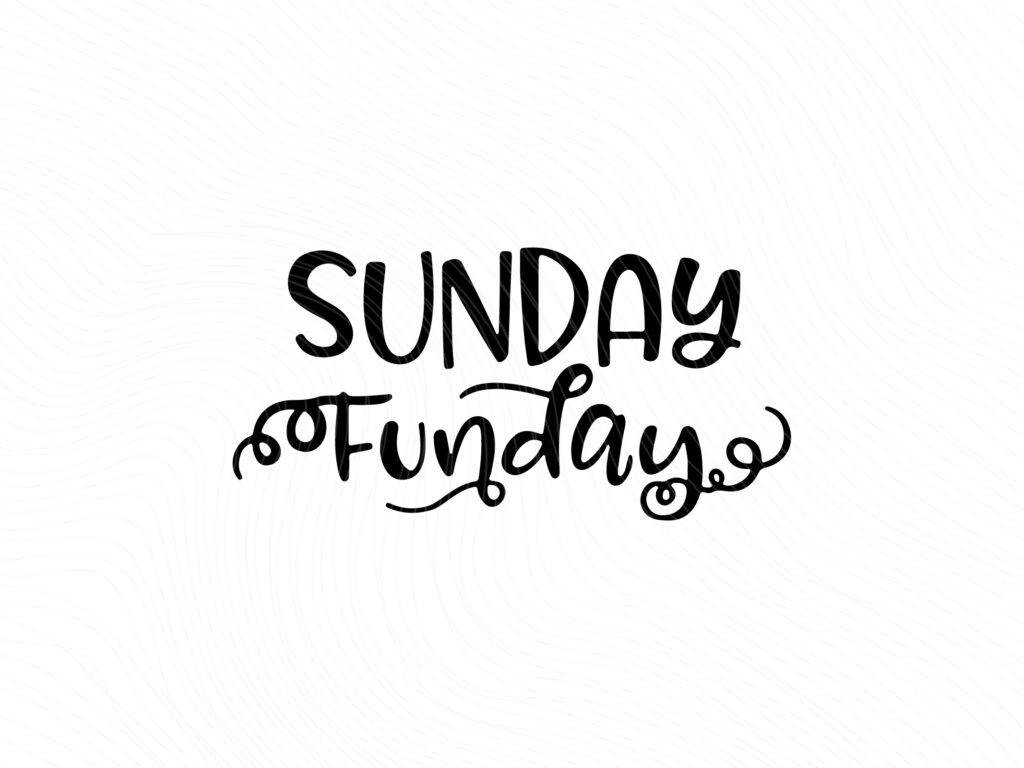 Sunday Funday SVG, Sunday Boating | Vectorency